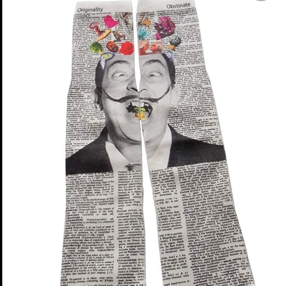 Salvador Dali ARTNWORDZ wearable Art socks - Picture 5 of 8
